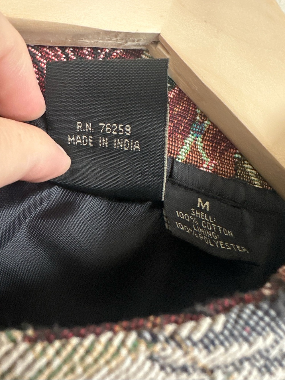 Vintage Daniel K Horse Tapestry Jacket - Picture 5 of 16